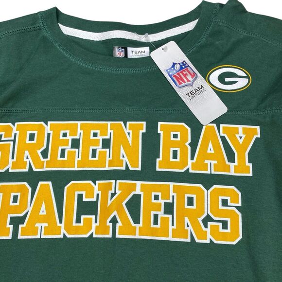 Green Bay Packers NFL Team Apparel Long Sleeve Shirt Men 2XL - Picture 3 of 16